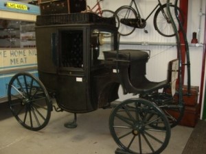 1907 Holsman car, Burwell Museum, Cambridgeshire